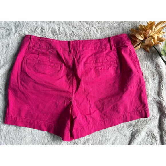 Loft The Washed Twill 4" Short Curvy Size 12 - Picture 4 of 5